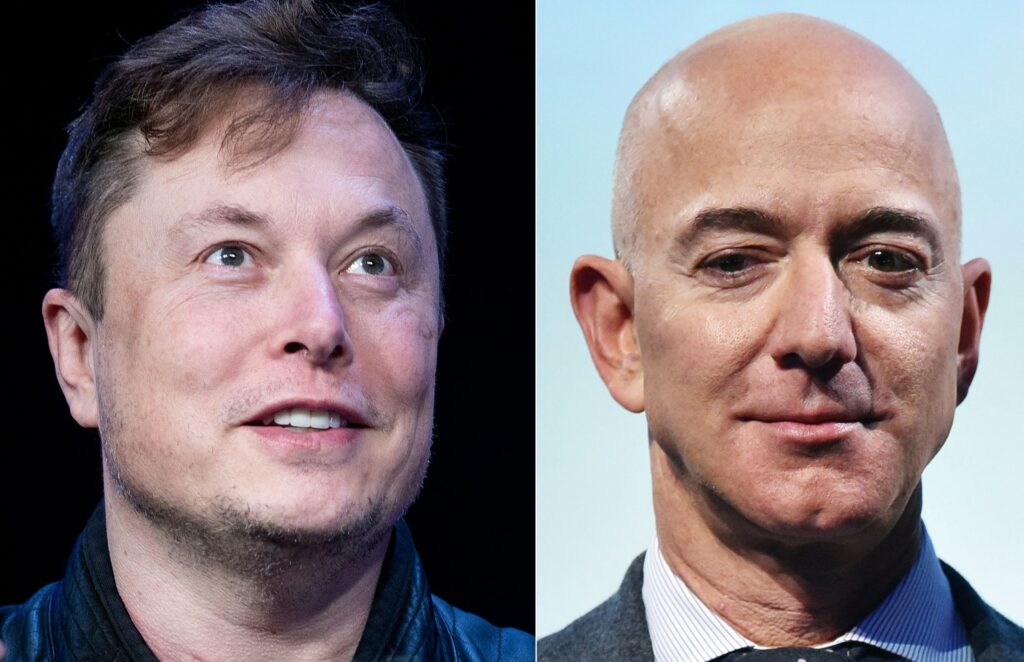 The Cosmic Duel: Jeff Bezos vs. Elon Musk